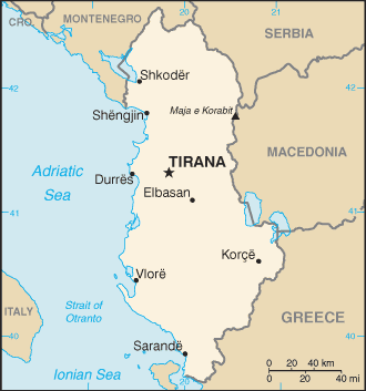 albánia térkép Albánia térkép albánia térkép