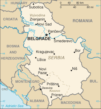 szerbia térkép Szerbia térkép szerbia térkép